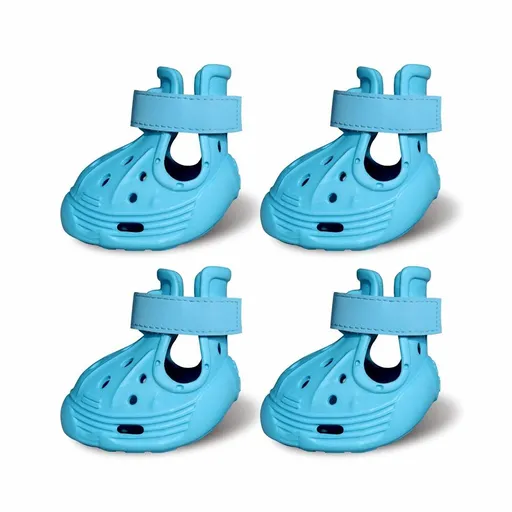 Dog Shoes for Hot Pavement, Breathable Dog Boots Paw Protectors with Adjustable Straps & Non-Slip Sole, Easy On & Off, Waterproof, Easy-Cleaning Outdoor Dog Booties for Beach and Snow（size 3 codes）