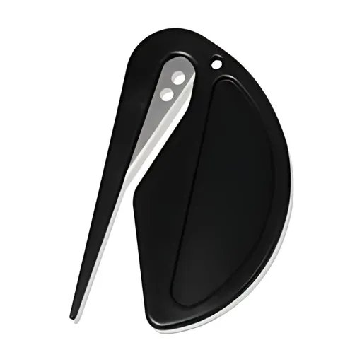 Letter Opener Envelope Slitter, Envelope Opener, Mail Opener, Wrapping Paper Cutter, Package Opener Black