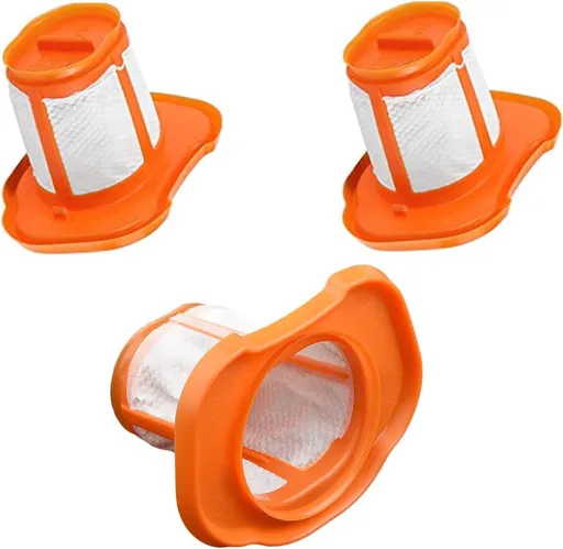 3 pieces - Filter accessories - Suitable for Black & Decker BHHV520BT BHHV520BFP BHHV320B BHHV320J BHHV520BF BHHV520JF - Dust filters - Fine dust filters - Filters - Vacuum cleaner filters - vacuum cleaner filter replacement accessory - washable spar