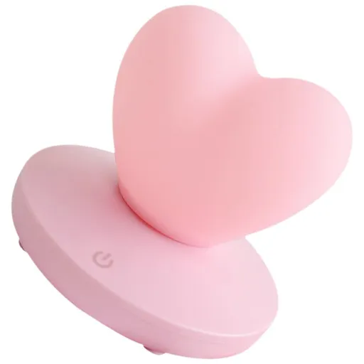 Cute Night Light Led Desk Light Heart Shape Touch Lamp Light Lamp Heart Lamp Nursery Night Light Heart Shaped Light Heart Pink
