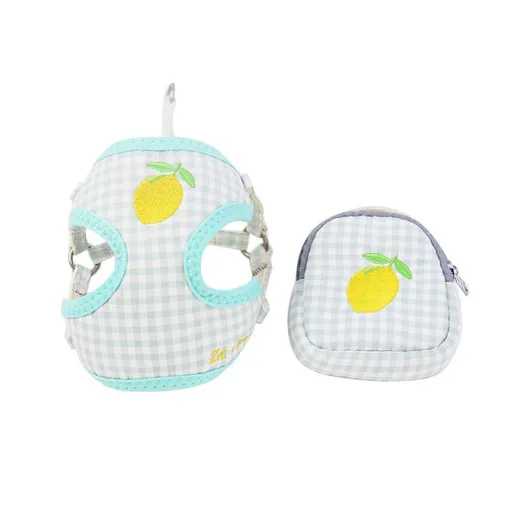 Zichen Cat Harness Cotton Vest Summer Mint Green (with bag) M(1.5 suitable for 3.50 kg-7.50 kg