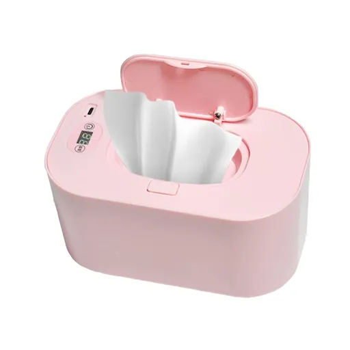 Wet Wipes Heater,Temperature Adjustable Digital Display Top Heating Lock Large Capacity Baby Wipe Warmer (Temperature Adjustable)