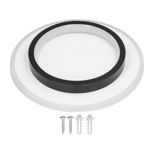 LED Ceiling Light Simple Fashionable Aisle Light Indoor Innovative Ceiling Lamp Black 85‑265V White Warm Neutral Light