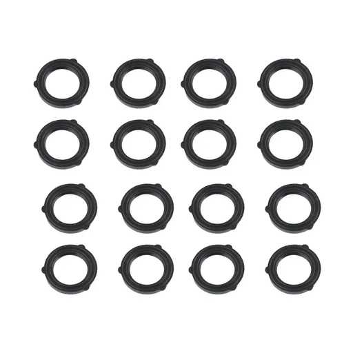 100pcs Silicone Rubber Seal Gasket Ring for Pipe Fitting Water Leak Proof - 1/2 inch Gasket