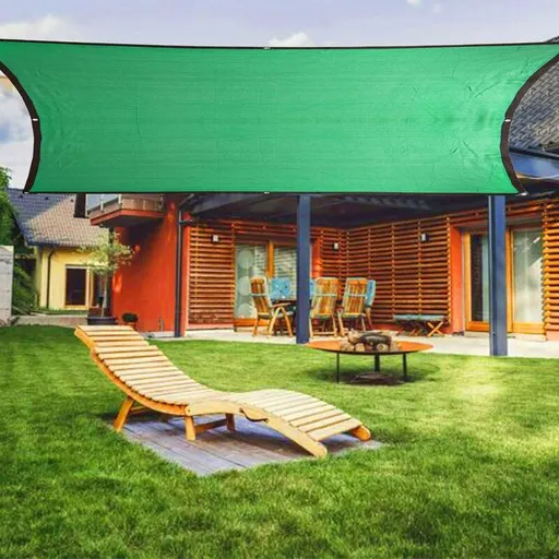 Shading Insulation Net Blue Thickening Shading Net Courtyard Outdoor Shading Net Suitable for Outdoor, Courtyard Use, 2 x 4m