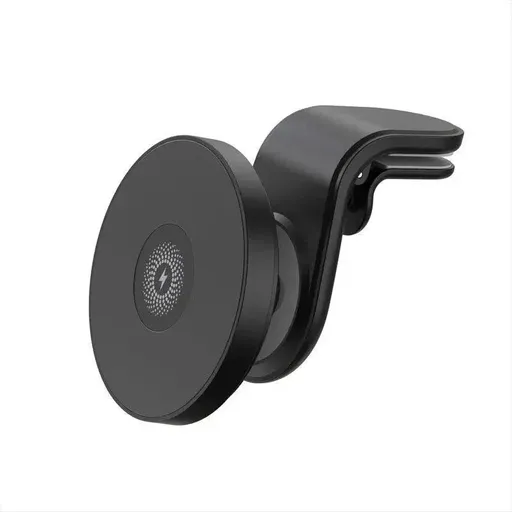 Wireless 15W Magnetic Car Mount Holder Charger For Iphone 13 12 Pro Max Magsafe - Black