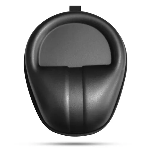 Headphone Case Carrying Organizer Hard Headphones Storage Bag Pouch perfect for business, travel and school. (Black)