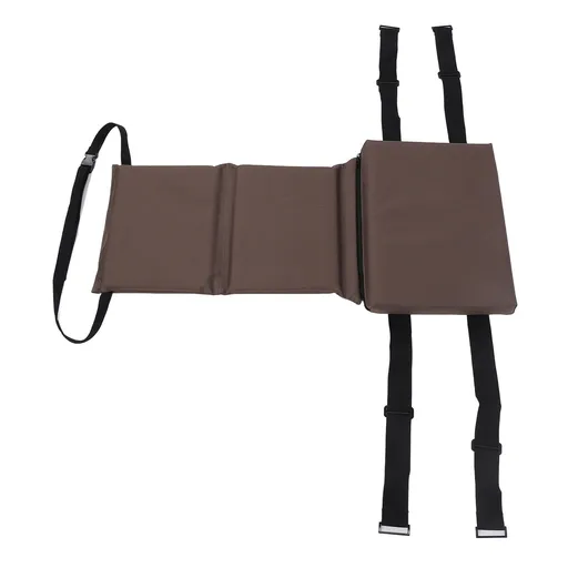 Tree Stand Chair Comfortable Oxford Cloth Adjustable Tree Chair for Garden Outdoor Dark Khaki