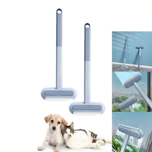 Celery Pets Hair Remover, Multifunctional Hair Removal Brush, 4 in 1 Pet HairRemoval Tool, Carpet Rake for Pet HairRemoval, 17.3" Extendable, For Couches, Carpets, Clothes, Bedding