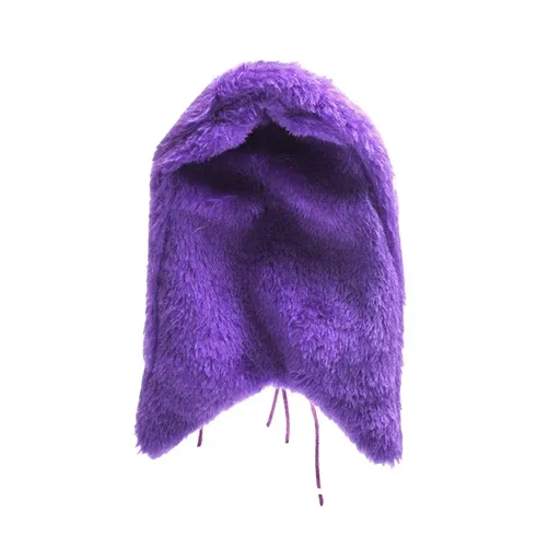 Cozy Bird Blanket Shawl Parrot Snuggle Cabin Plush Hanging Cotton Nest Bedding - Purple-M Size