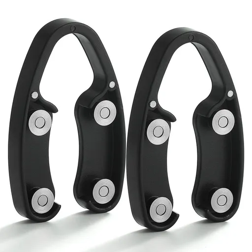 2 Pack Design Wine Foil Cutter, Wine Bottle Opener Accessory, Gift for Wine Lovers by Red wine paper cutter Black
