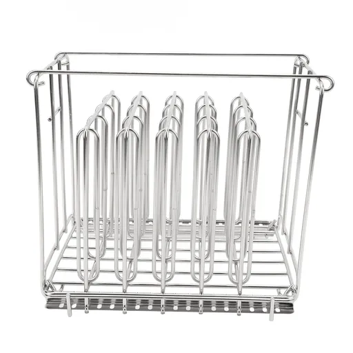 Low Temperature Slow Cooker Rack Stainless Steel Folding Large Capacity Slow Cooker Separator Rack for Kitchen