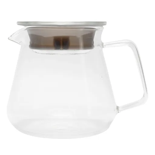 Glass Pour Over Coffee Maker 300ml Heat Resistant Durable Transparent