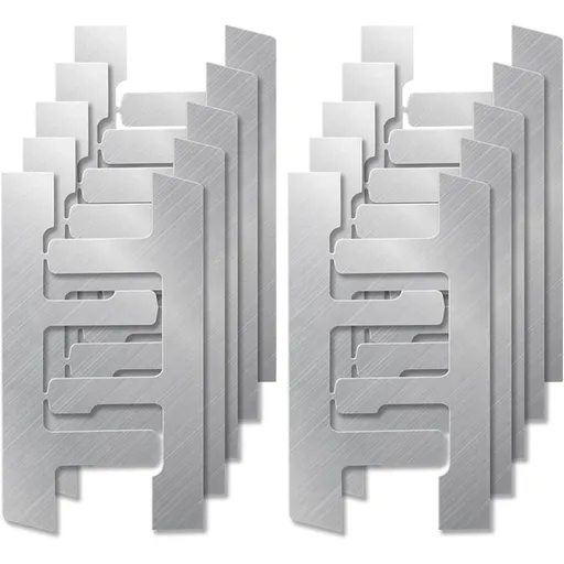 20 Pack Switch Box Support Electrical Box F Clips Box Mounting Straps Grip-Lock Old Work Switch Box Straps and Support for Use with Boxes with Plaster Ears (20 pcs)