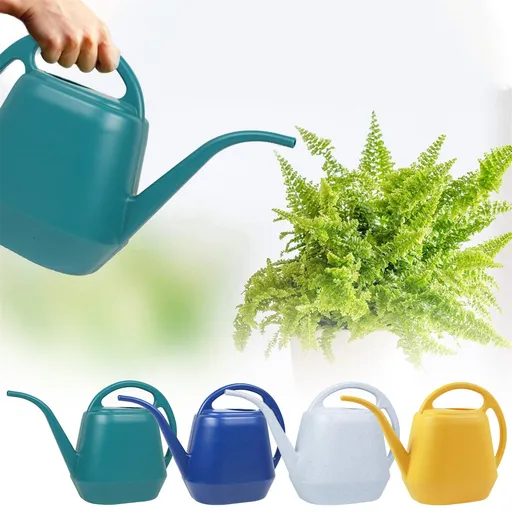 Pot Watering Jug Small Plant Indoor Watering Plant Indoor Watering Jug Long Spout Watering Jug Watering Garden Pot Household Watering Jug Watering Garden Kettle （2L） Yellow