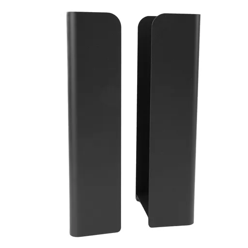 Magnetic Tissue Holder No Punching Paper Towel Box Wall Mounted Multifunctional Magnetic Tissue Dispenser for Refrigerator Kitchen Black