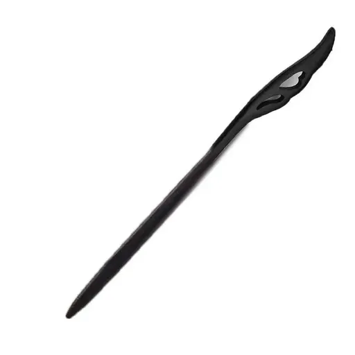 Retro Wooden Carved Hair Sticks Women Hairpin Barrette Chopsticks Accessories - B