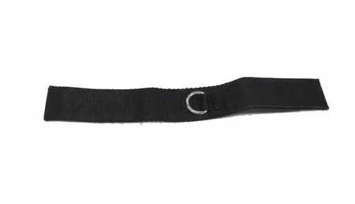 Ankle Cuff with Shearling and Velcro