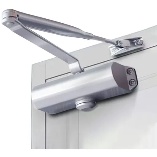1 Piece Hydraulic Automatic Door Closer with Rotating Arm, for 45 to 85 kg Doors