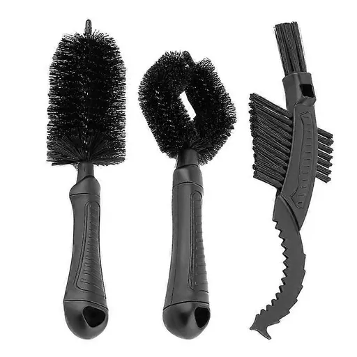 Bicycle Chain Brush Tire Scrubber compatible with Cycling Bicycle Chain Cleaning Brush 3Pcs Cleaning Tools Tire Cleaner Brush compatible with City