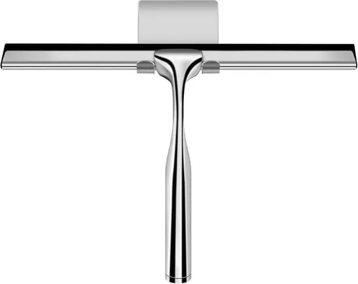 Bathroom Scraper with Wall Hook for Shower Door Kitchen Windows and Car Glass, 1 Pack