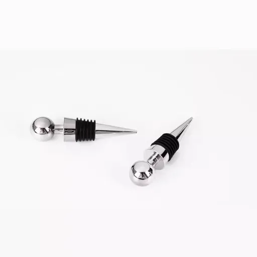 Wine Stopper Bottle Stopper - Wine Saver, Reusable Wine Corks For Beverage, 2-Pack Silicone Wine Stopper For Gifts, Bar