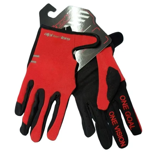 Lohas Fox Bicycle Gloves Nylon Long Finger 24a red XL