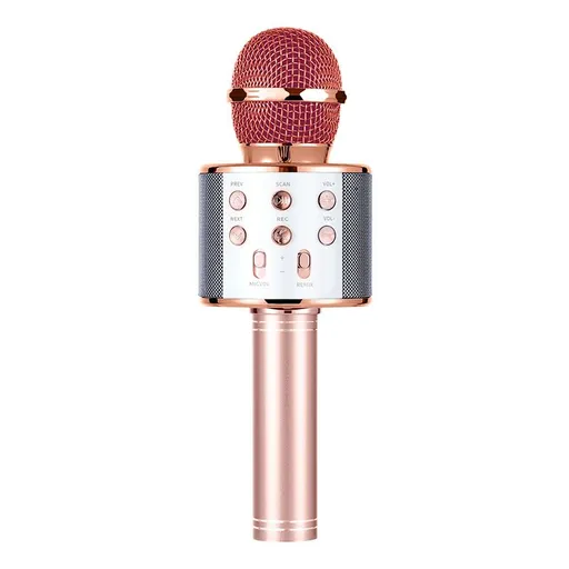 Adult wireless Bluetooth karaoke microphone, portable handheld karaoke machine, boys' and girls' toys