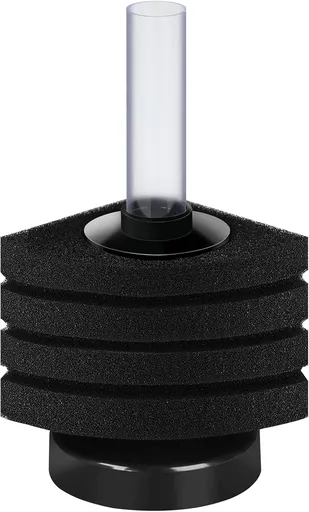 Aquarium Bio Corner Sponge Filter, for Breeding Shrimp Nano Fish Tank, up to 10Gal