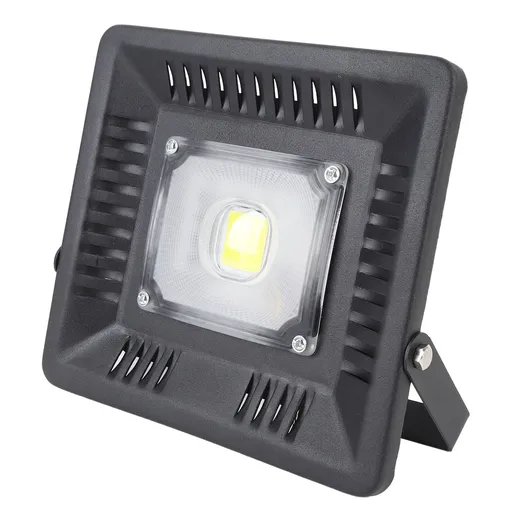 50W LED Flood Light IP65 Rain Proof Hardwired 5000LM Super Bright Floodlight with Adjustable Metal Bracket for Outdoor White Light