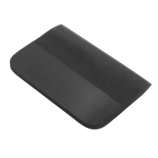 TPU Squeegee Tool for Car Vinyl Wrap and Window Tint Film Application Black 12cm Compact Handheld Soft Scraper