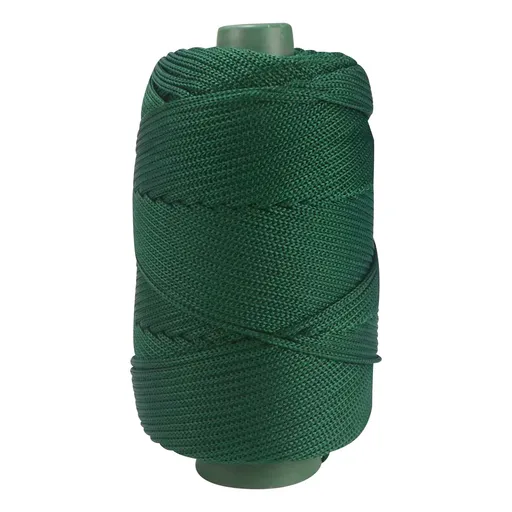32 Colors Macrame Cotton Cord 200g/7.05oz,100% Natural Handmade 4 Strands Twisted Cotton Rope Polyester Thread Spools for Wall Hanging Plants Hangers Gift Wrapping Tapestry DIY Crafts #Z - Green