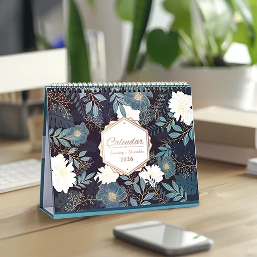 2026 Desk Calendar - 8x10 inch Desk Calendar 2026-2027, 12 Months Desk Calendar Runs From January 2026 To December 2026, Exquisite Desk Calendar 2026 J