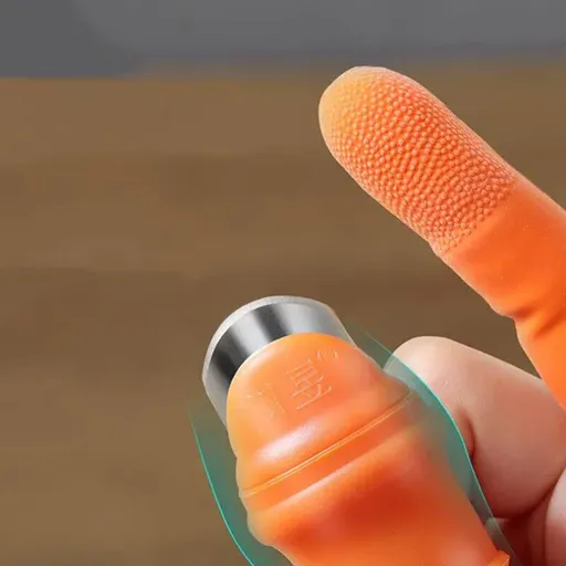 Garden Silicone Thumb Knife Finger Cutter Vegetable Harvesting Tool Picking Aid - L