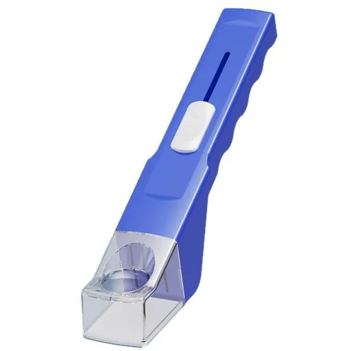 Handheld Insect Catcher Viewer, Kids' Outdoor Bug Box with Magnifier, Nature Science Catching Tool—Blue