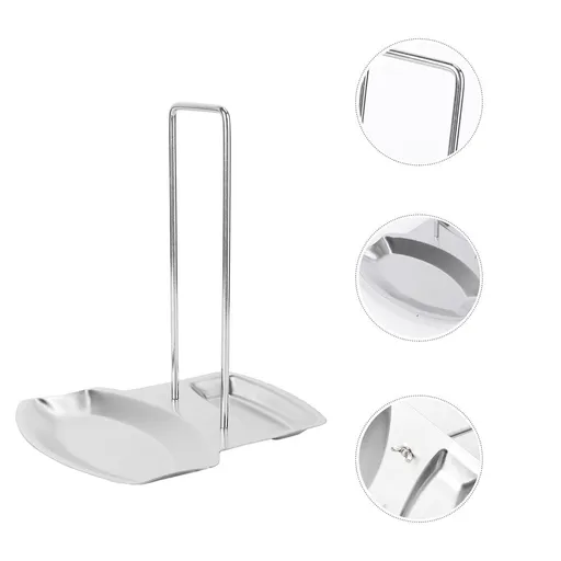 Stainless Steel Kitchen Spoon Holder with Glossy Sanded Finish, Stylish Countertop Organizer for Utensils
