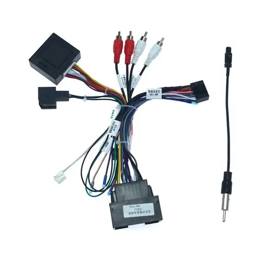 16 Pin Android Audio Wiring Cable Harness CANbus Adapter for Chevrolet Trax Cruze Aveo Malibu, Stereo Installation Connector