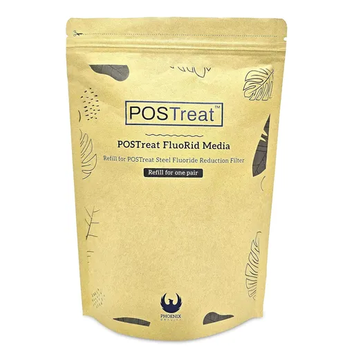 POSTreat FluoRid Media Refill -Fluoride Filter Media-Phoenix Gravity