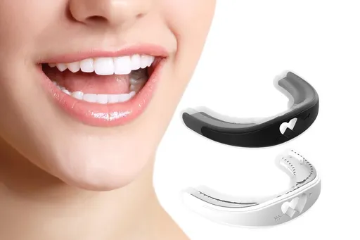 Anti-Snoring Mouth Guard Sleeping Bite Guard for Bruxism Aid Mouthpiece -Black