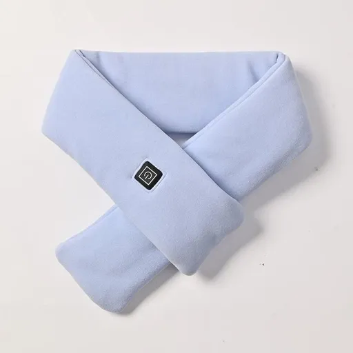 USB Graphene Heated Neck Warmer Light Blue-Gift Box Edition