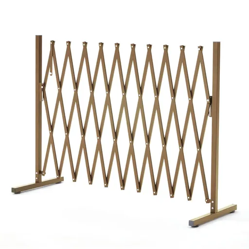 Expandable Aluminum Garden Fence Gate Rectangular