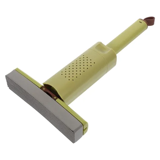 -Functional Floor Mop with Sponge , Compact Size for Office and Home Cleaning, PP Handle