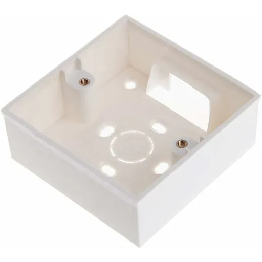 86X86Mm Pvc Wall Mount Junction Box For Switch Socket Base.