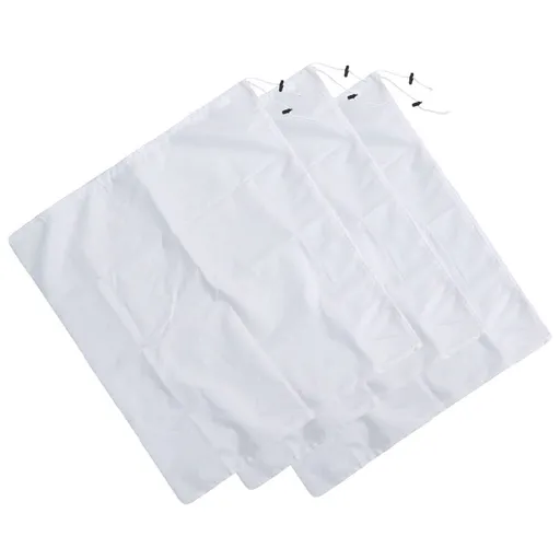3Pcs Frost Protection Bag White Durable Plant Cover with Drawstring for Outdoor Garden Use