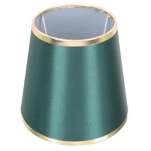 Worgeous Green Fabric Drum Lamp Shade for Table Lamps and Chandelier Perfect for Home Decoration 12 in