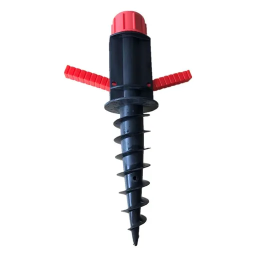 Parasol Support, Parasol Base to Screw Into The Ground, for Beach Sand or Land Parasol Feet, Parasol Hooks, Parasol Base Sand