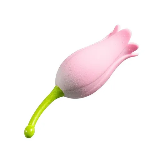 House Of Dasein Ultrasonic Tulip Fast Orgasm Clitoris Vibrator Sex Toys For Women - Green