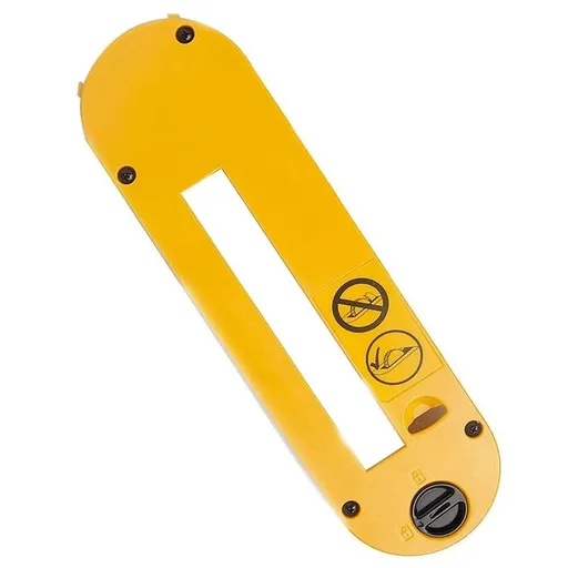 Table Saw Accessories Dado Throat Plate Compatible with 10 Inch Table Saw Yellow
