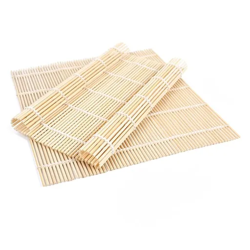 Sushi Making, 2 Piece Sushi Roll, Sushi Driver, Sushi Mat Natural Bamboo Sushi Roll Mat Sushi Making Tool Sushi Roll
