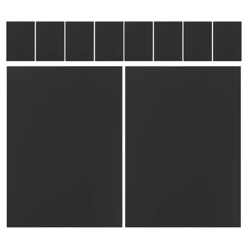 A4 Size Black Cardstock Paper Ideal for Drawing and Crafting 40Sheets
